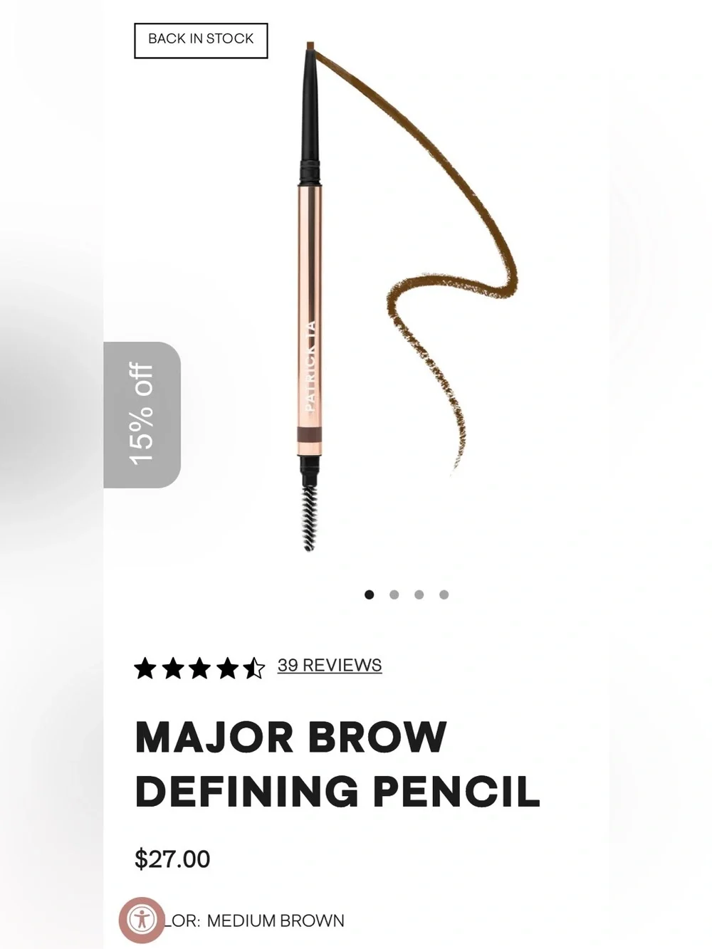 PATRICK TA Eye illusion Eye Shadow Duo W/ Brow Defining Eyebrow Pencil